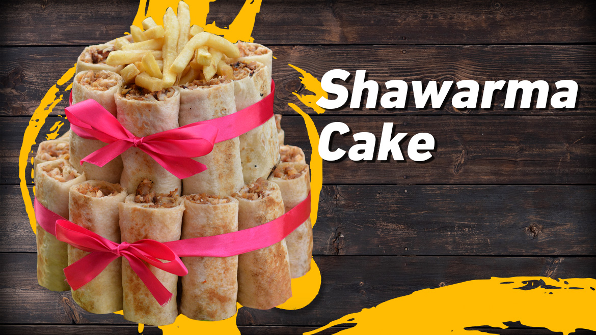 Shawarma cake